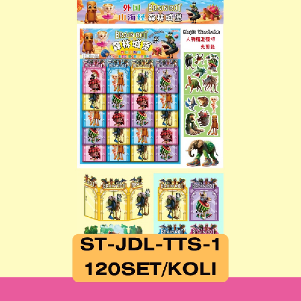 STIKER JENDELA TUNG TUNG