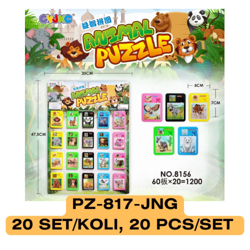 PUZZLE 817 JUNGLE