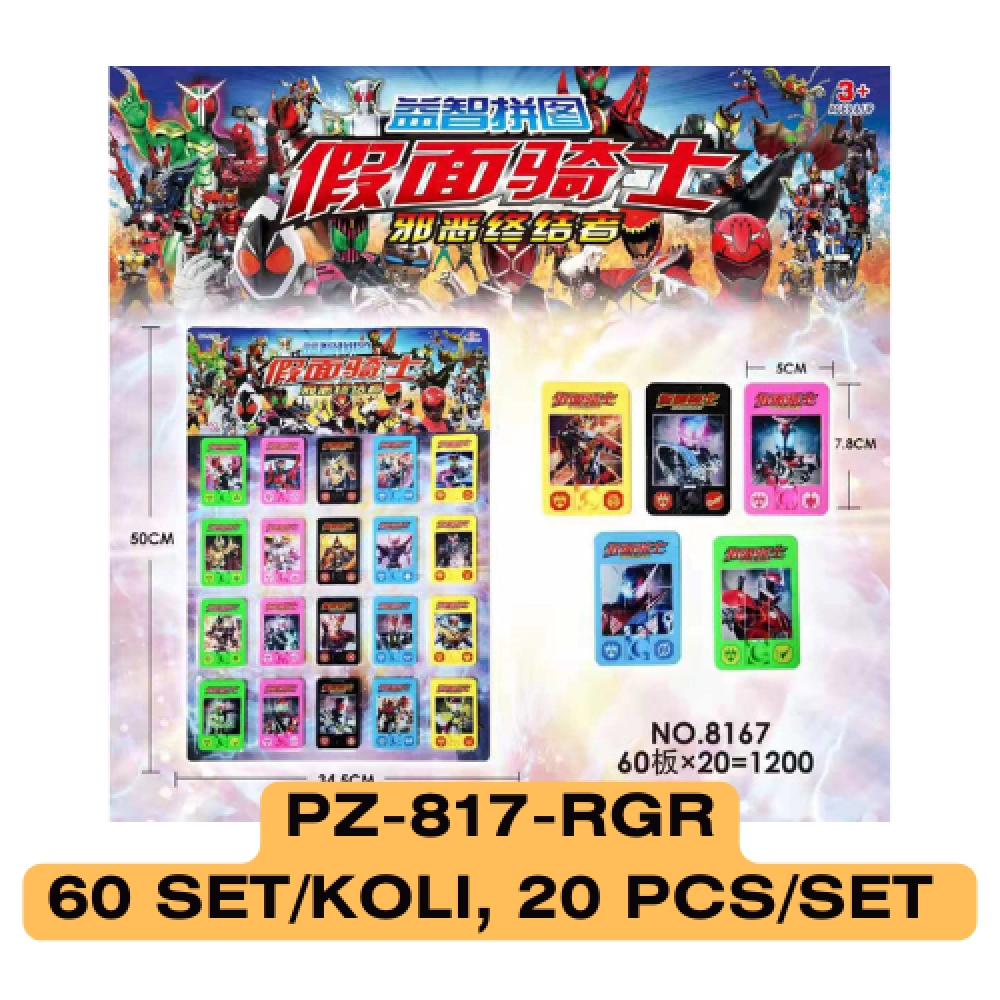 PUZZLE 817 POWER RANGER