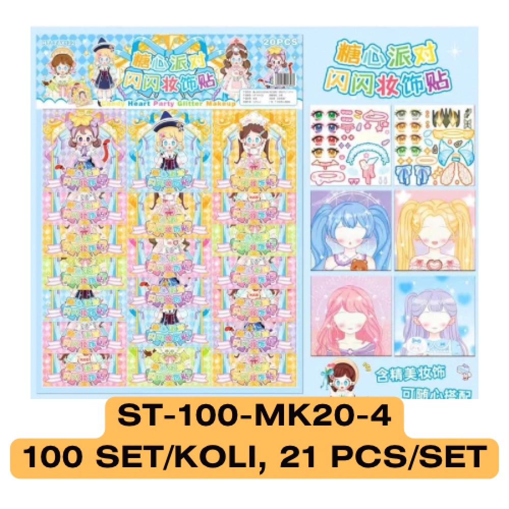 STIKER 100 MUKA 20 4