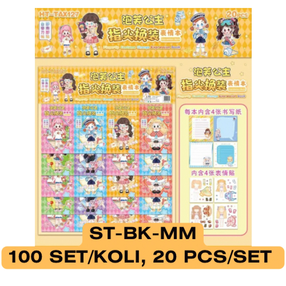 STIKER BUKU MOMO