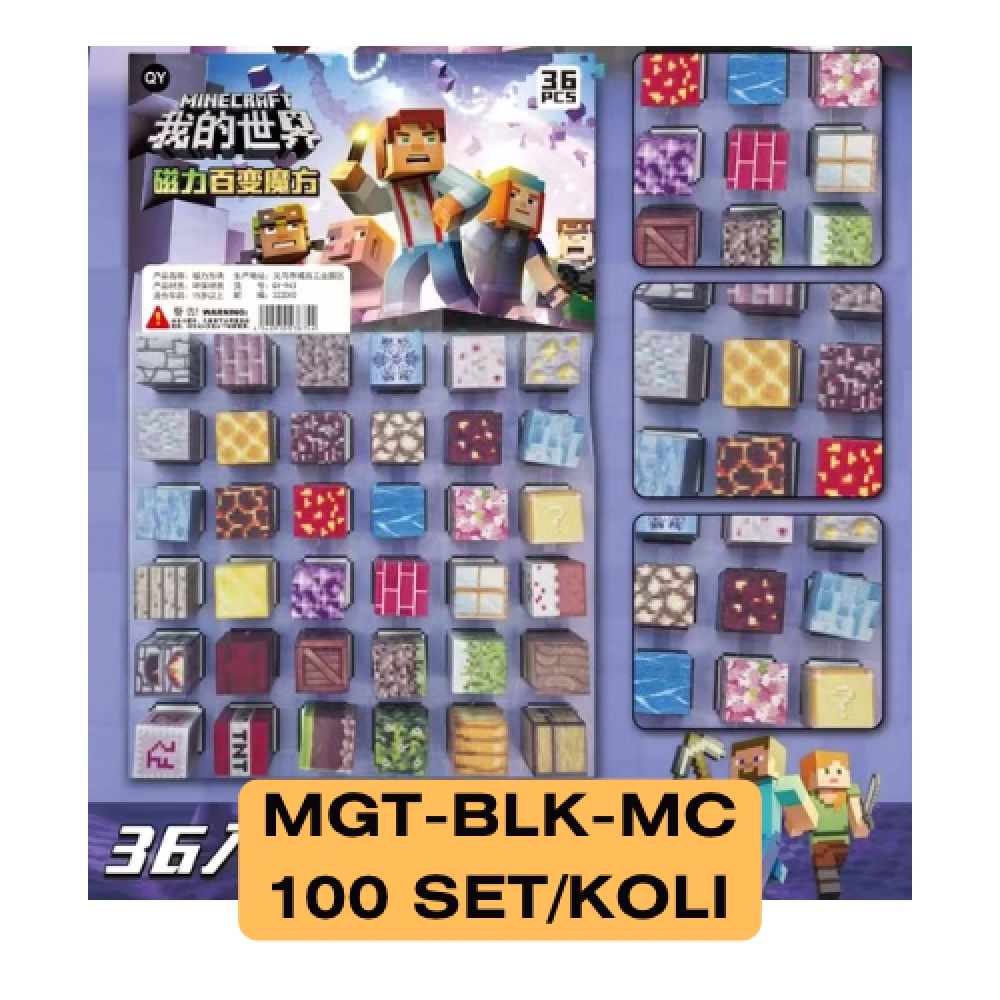 MINECRAFT BLOCK MAGNET