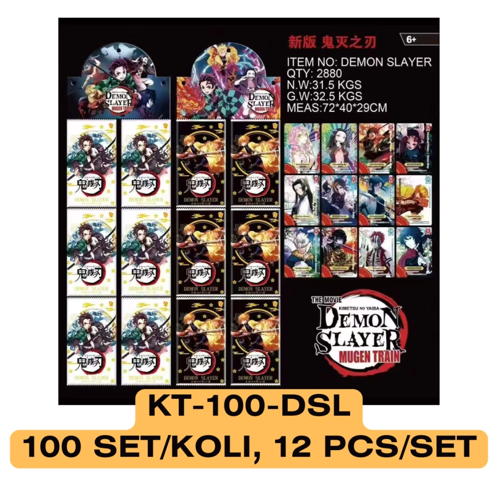 KARTU FOIL DEMON SLAYER