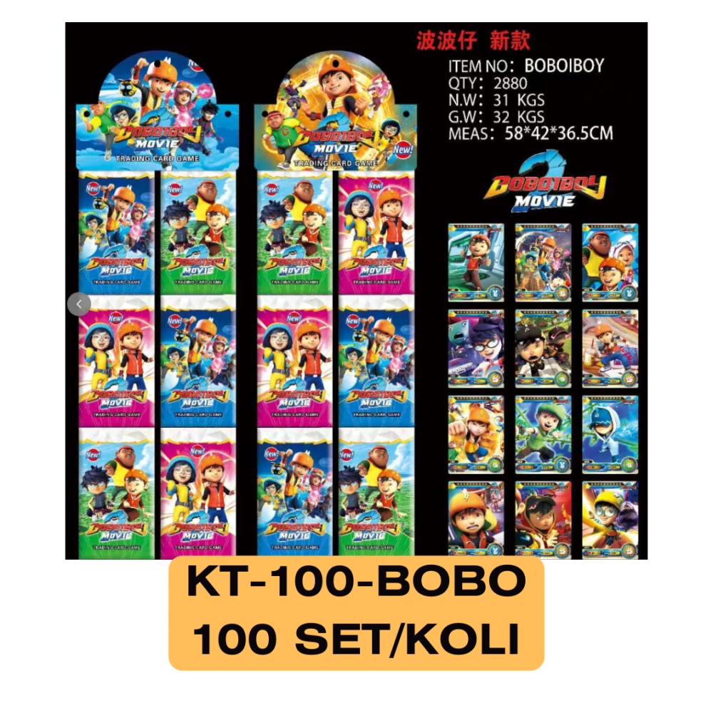 KARTU FOIL BOBO BOY