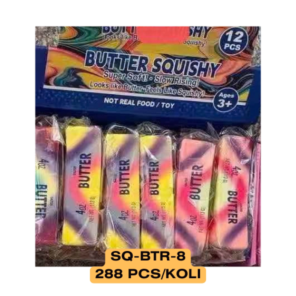 SQUISHY BUTTER 8 288PCS/K