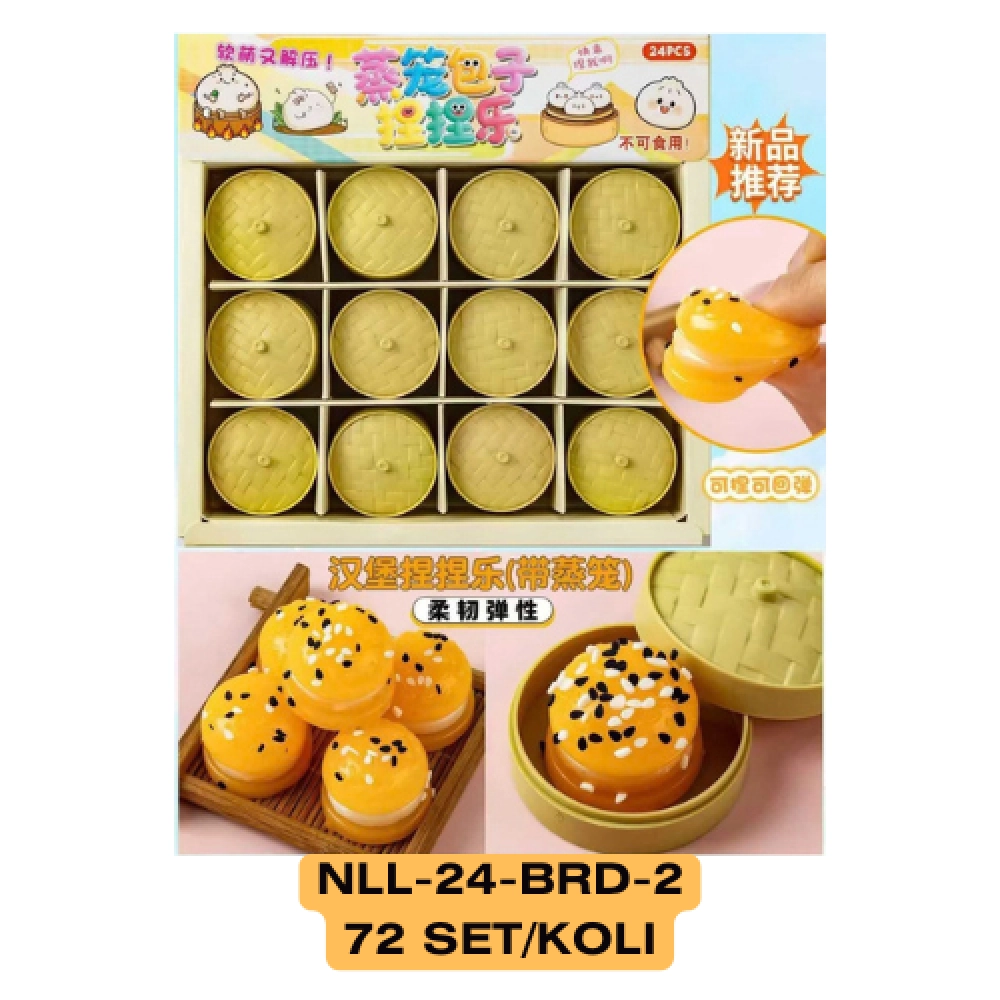 SQUISHY 24 PCS BREAD 2 72SET/K