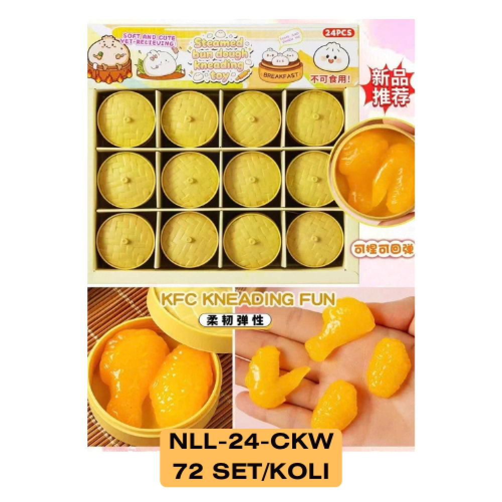 SQUISHY 24 PCS CHICKEN WING 72SET/K