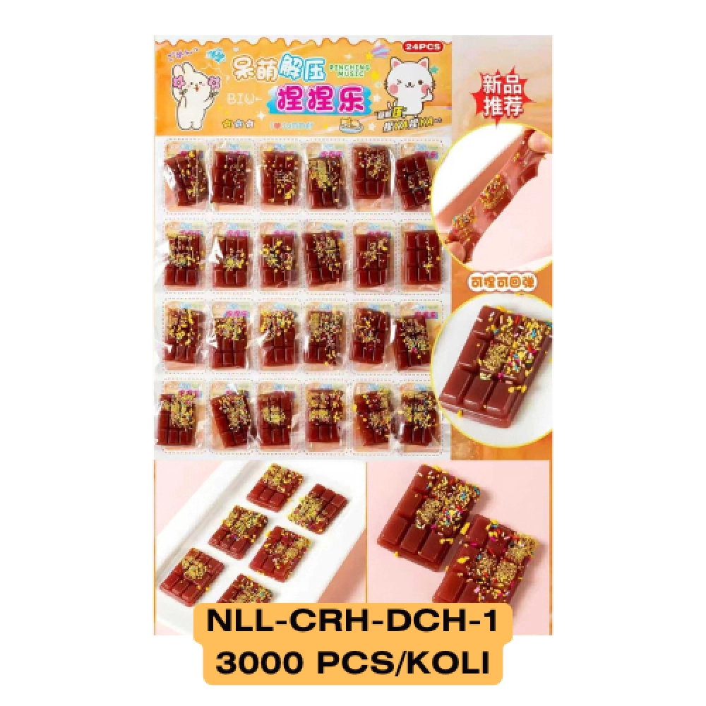 SQUISHY CURAH DUBAI CHOCO 1 3000PCS/K