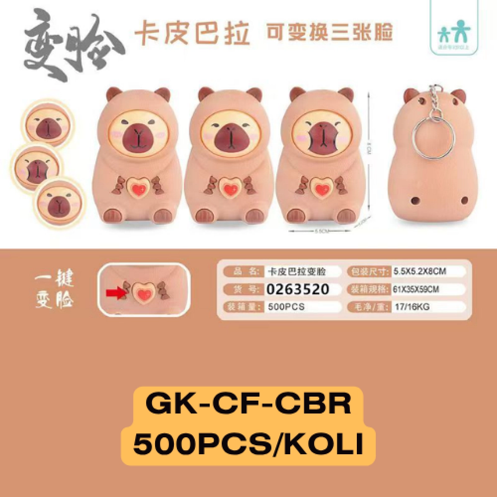 CHANGE FACE CAPYBARA